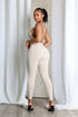 Solana Ribbed Knit Bustier Jumpsuit