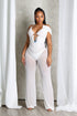 Myllure Mesh Chain Halter Jumpsuit