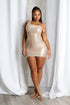 Feel confident Shiny Sexy Mini Dress