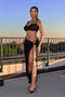 Maloo Mesh Rope Top & Skirt SET