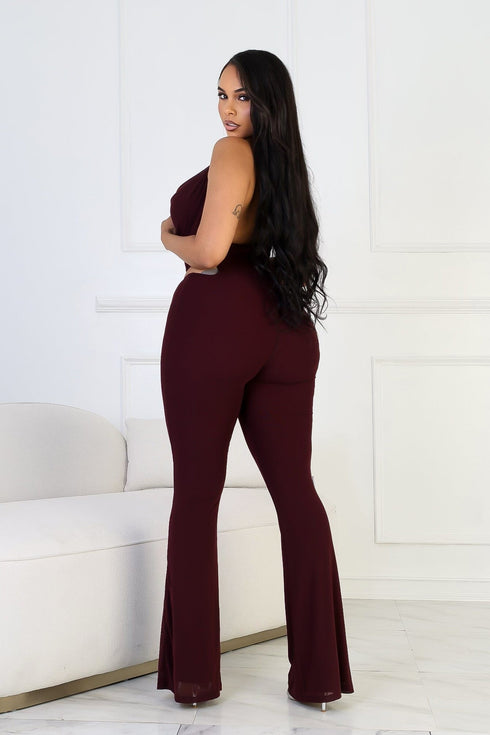 Shiva O Ring Cut Out Detail Jumpsuit