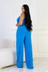 Circle Accent Wide Leg Jumpsuit