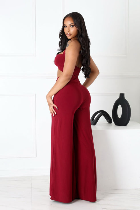 Goldenedge Metal Top & Pants SET