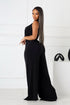 Circle Accent Wide Leg Jumpsuit