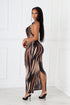 Cedar Cut Deep V Maxi Dress