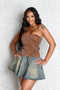 Kanab Leather Tube Top
