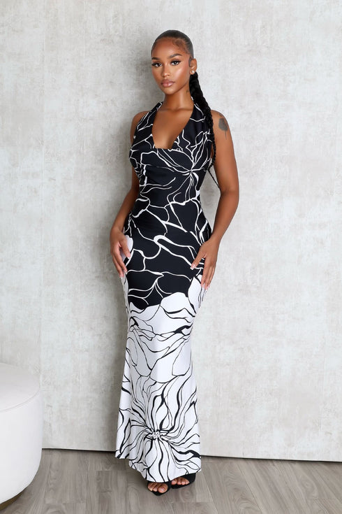 Silkflow Cowl Maxi Dress