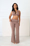Graceful Passion Crop Top & Pants SET
