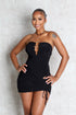 Crush Ring Cutout Mini Dress