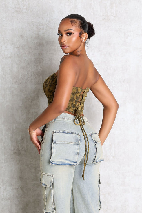 Serpentina Slinky Corset Top