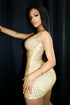 Under Selene’s Sequin Mini Dress