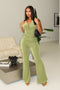 Vigo Luxe Slinky Halter Jumpsuit