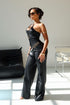 Strapped Luxe One Shoulder Jumpsuit