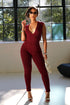 Rowe Ribbed Knit Jumpsuit