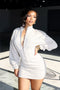 Minato Long Sleeve Scuba Dress