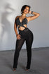 Stage Ready Rhinestone Halter Jumpsuit
