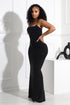 Callie Mesh Rhinestone Maxi Dress