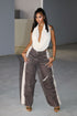 Canvas Mist Airbrushed Baggy Pants