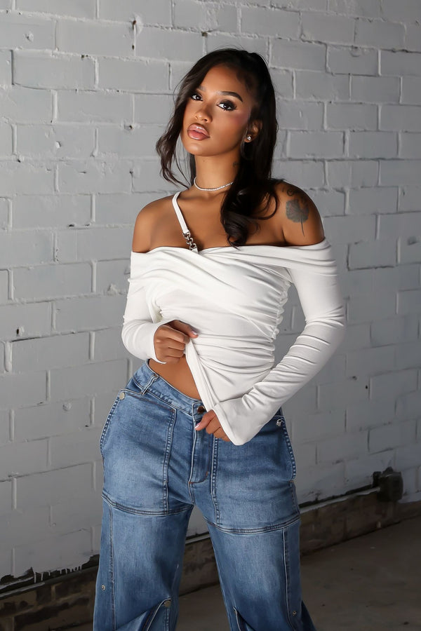 Necklit Chain Whisper Top