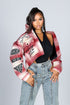 Rule The Streets Fuzzy Cropped Jacket