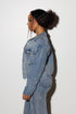 Opulent Rhinestone Denim Jacket