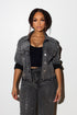 Opulent Rhinestone Denim Jacket