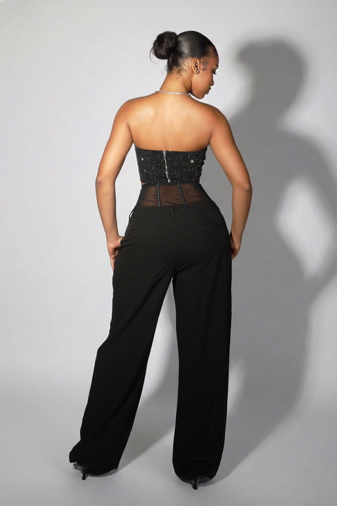 Milan Allure Mesh Corset Trousers