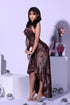 Jian's Blooming Flock Maxi Dress