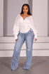 All I Do Frayed Seam Jeans