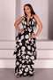 Vela Floral Tiered Maxi Dress