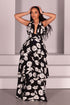 Vela Floral Tiered Maxi Dress