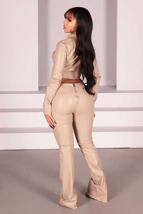 MC Iconic PU Jacket & Pants SET
