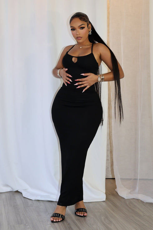 Havanna Open Back Dress