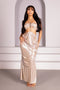Run The Show Metallic Maxi Dress