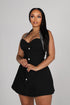 Lumiere Noir Halter Mini Dress
