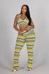Malibu Stripe Knit Top & Pants SET