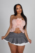 Fleur Muse Chiffon Halter Top