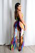 Orora Colorful Printed Tank Jumpsuit