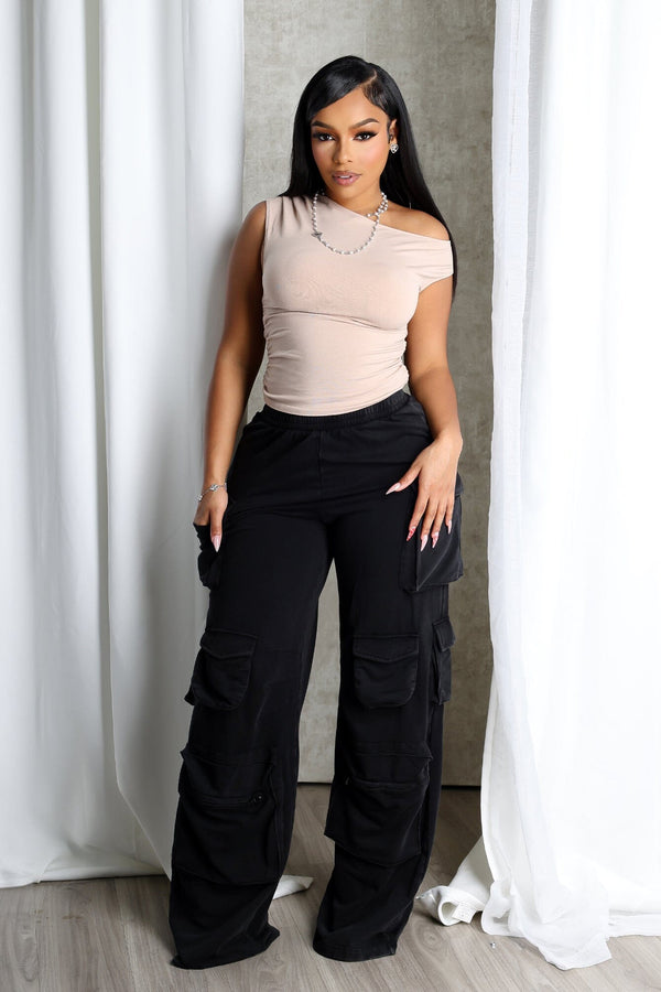 Minnie French Terry Cargo Pants