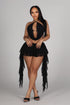 Azula Sheer Top & Skirt SET