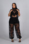 Sinful Sheer Lace Top & Pants SET