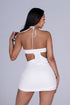Seashell Shore Cutout Mini Dress