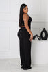 Jaira One Shoulder Wire Strap Jumpsuit