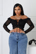 Ezra Off Shoulder Lace Top
