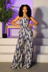 Whispering Breeze Chiffon Halter Jumpsuit