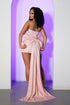 Samie Sparkly Bow Tube Mini Dress