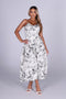 Misty Sand Midi Dress