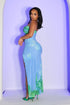 Zia Twist Tube Midi Dress