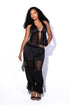 Xamira Lace Panel Capri Pants