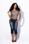 Tatum Deconstructed Capri Jeans